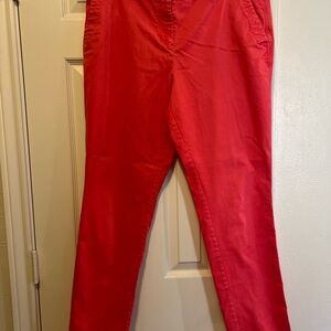 Boden Peony Pink Ankle Chinos-US 12R